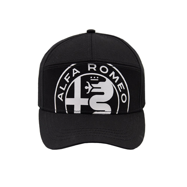 Alfa Romeo Cap mit großem Logo schwarz