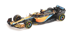 Modell Minichamps McLaren F1 Team MCL36 Daniel Ricciardo im Maßstab 1:43, Bahrain 2022