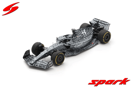 Modell Spark Alfa Romeo Racing C42 Robert Kubica im Maßstab 1:43, Test 2022