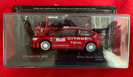 Modell Citroen C4 WRC Loeb Monte Carlo 2008