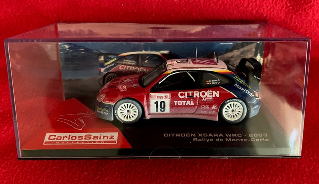 Model Citroen Xsara WRC Rally Monte Carlo 2003 Carlos Sainz  1/43