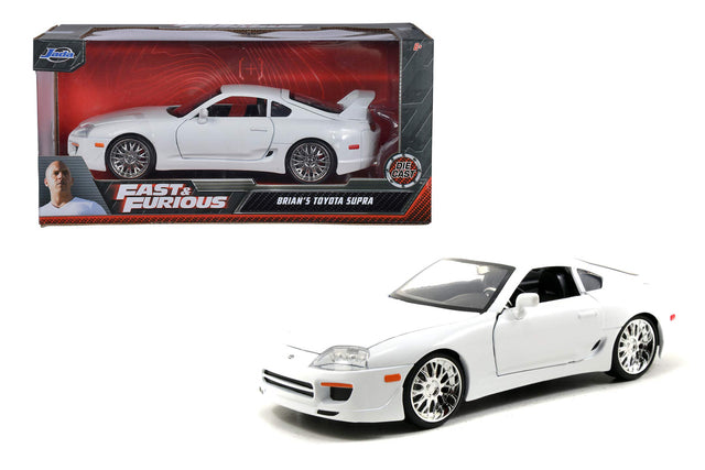 Modell Fast & Furious Toyota Supra 1995 1:24 weiß