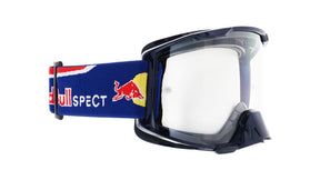 Red Bull Spect Motocrossbrille STRIVE blau mit klarem Glas
