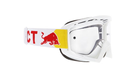 Red Bull Spect WHIP Motocrossbrille weiß mit klarem Glas