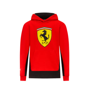 Scuderia Ferrari F1 Kinder-Freizeit-Sweatshirt mit großem Logo rot - 128 CM