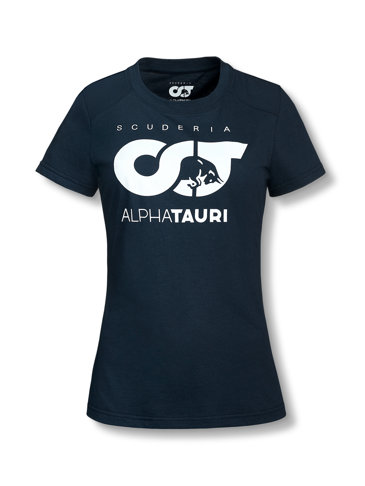 Scuderia AlphaTauri F1 Damen-Freizeit-T-Shirt blau