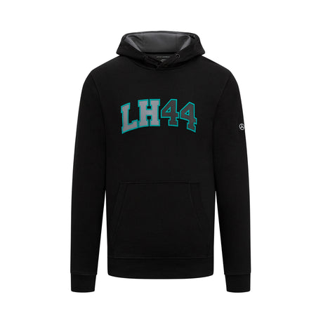 Mercedes AMG Petronas F1 Fan-Sweatshirt Lewis Hamilton schwarz