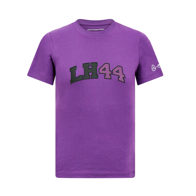 Mercedes AMG Petronas F1 kids' Lewis Hamilton T-shirt purple – 164 CM