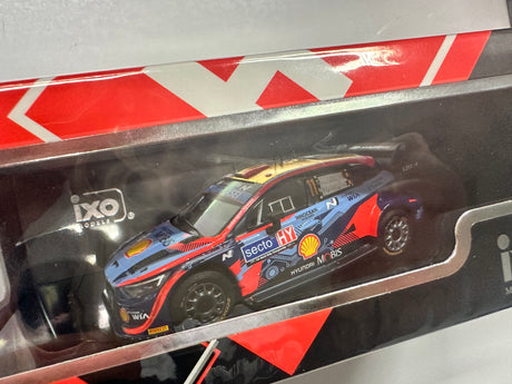 Modell IXO Hyundai i20 N WRC Rallye Finnland 2022 T. Neuville