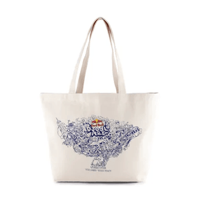 Red Bull Doodle Art cotton bag