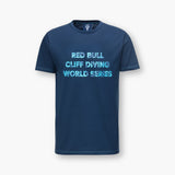 Red Bull Cliff Diving T-Shirt mit Logo blau