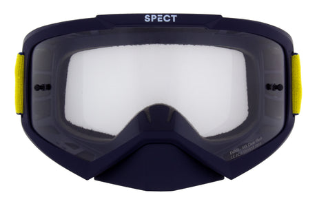 Red Bull Spect Motocrossbrille EVAN blau mit klarem Glas
