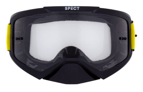 Red Bull Spect Motocrossbrille EVAN schwarz mit klarem Glas