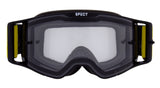 Red Bull Spect TORP motocross goggles black with clear lens