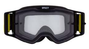 Red Bull Spect TORP motocross goggles black with clear lens