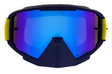 Red Bull Spect WHIP motocross goggles blue with blue lens