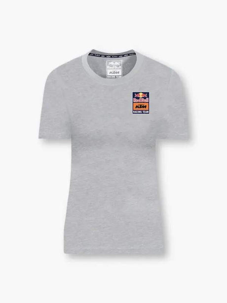 KTM Red Bull Racing women's T-shirt Backprint, grey
