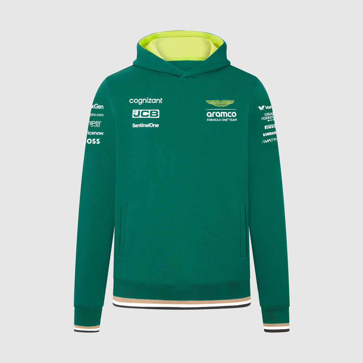 Aston Martin F1 Team Team-Hoodie grün