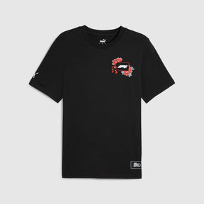 F1 Puma Freizeit-T-Shirt SE Japan schwarz