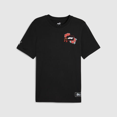 F1 Puma Freizeit-T-Shirt SE Japan schwarz