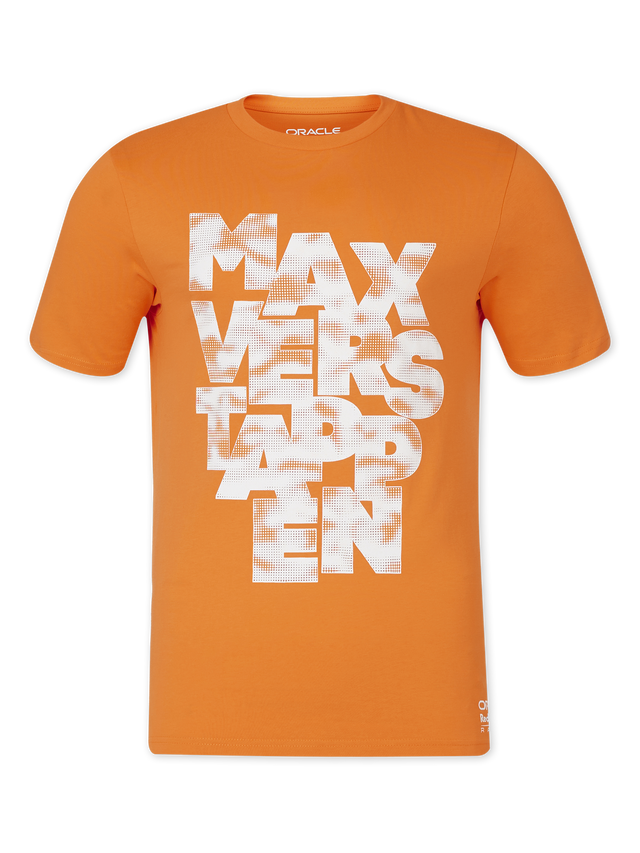 Max Verstappen T-Shirt – Red Bull Racing F1 POPART orange