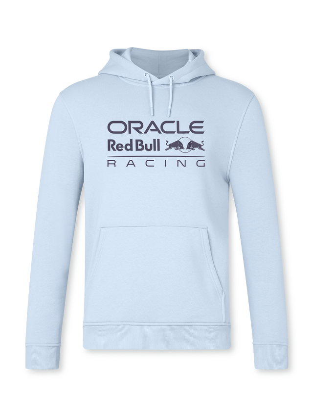 Red Bull Racing F1 Freizeit-Hoodie mit ORBR-Logo hellblau