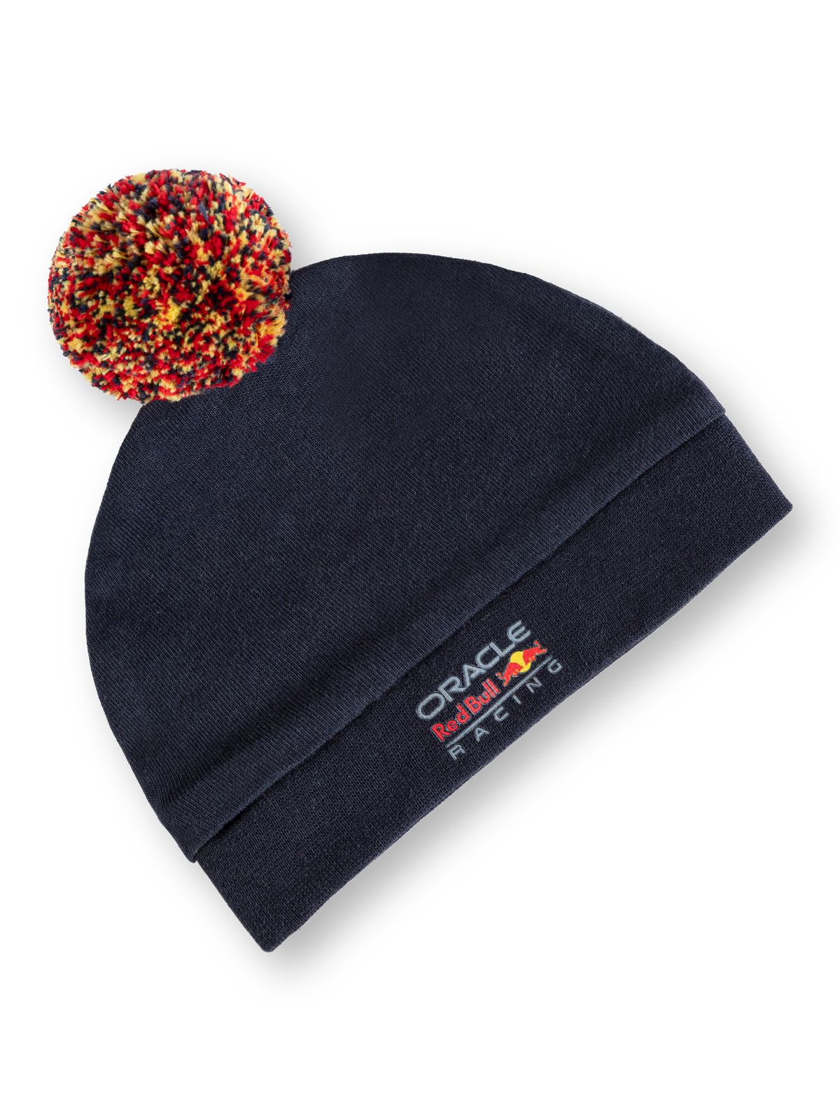 Oracle Red Bull Racing Babymütze mit Bommel für Neugeborene