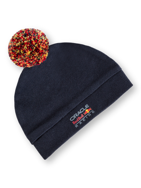 Oracle Red Bull Racing Babymütze mit Bommel für Neugeborene