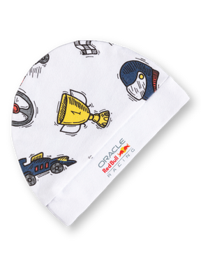 Oracle Red Bull Racing Babymütze für Neugeborene mit RBR-Motiv