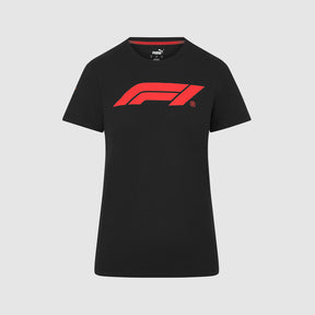 Formel 1 Damen-Freizeit-T-Shirt schwarz – Puma
