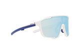 Red Bull Spect Sonnenbrille KRAFT weiß-blau mit blauem Glas