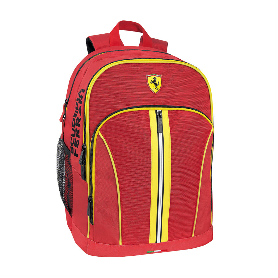 Scuderia Ferrari F1 school backpack red