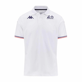 24H Le Mans men's polo shirt Le Mans, white