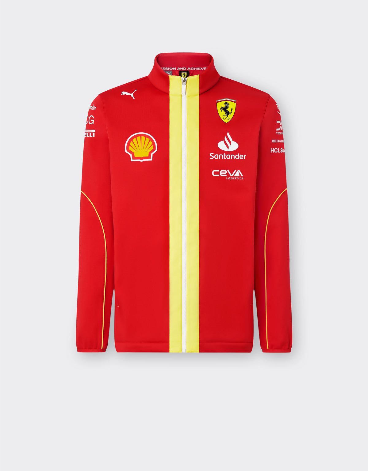 Scuderia Ferrari F1 Team-Softshelljacke rot