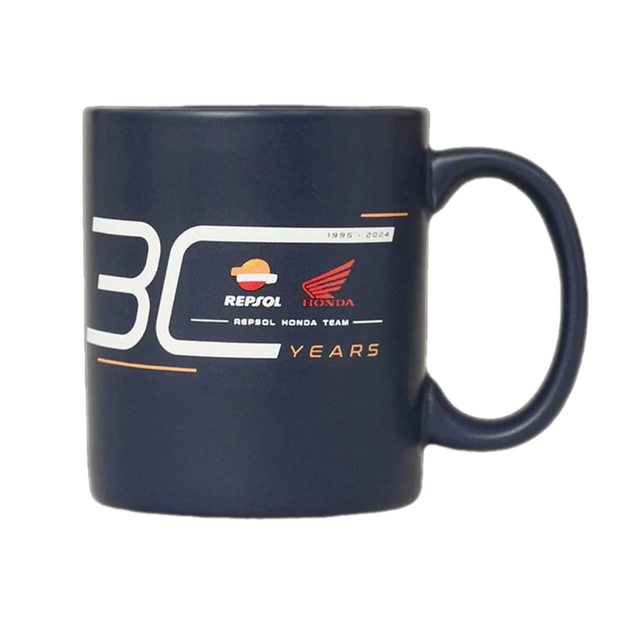Repsol Honda Fanbecher mit Motiv 30 years