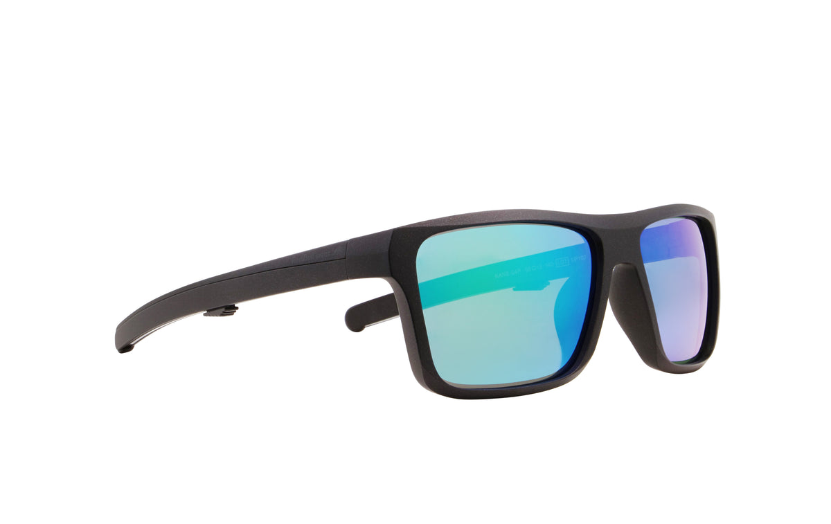Red Bull Spect Sonnenbrille KANE schwarz mit purpurfarbenen Gläsern