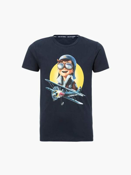 Red Bull The Flying Bulls kids' T-shirt navy – 152 cm