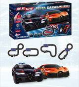 PISTA Alfa Romeo Carabinieri - Bugatti 1:43 slot car track