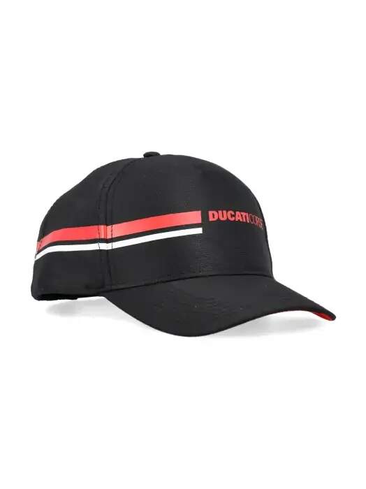 Ducati Corse Cap mit Logo schwarz