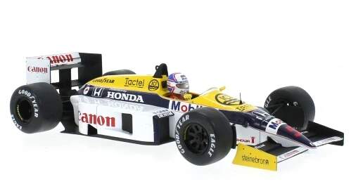 Modell MCG Williams FW11 1986 N. Mansell im Maßstab 1:18, GP Großbritannien