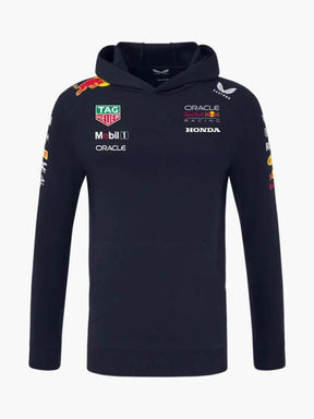 Oracle Red Bull Racing Team-Hoodie mit Sponsorenlogos