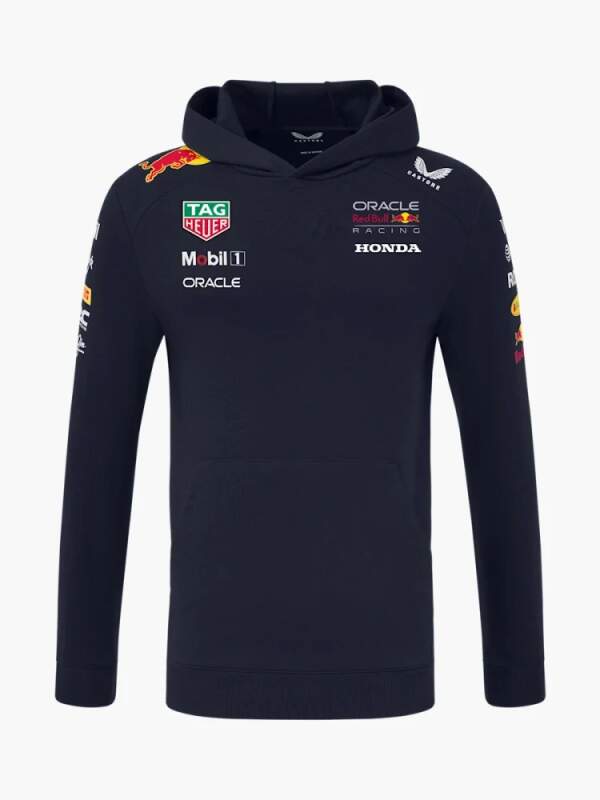 Oracle Red Bull Racing Team-Hoodie mit Sponsorenlogos