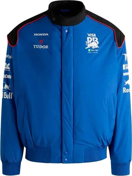 Visa Cash App RB team jacket with sponsor logos