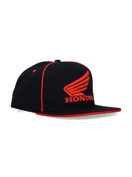 Honda fan cap with large logo black