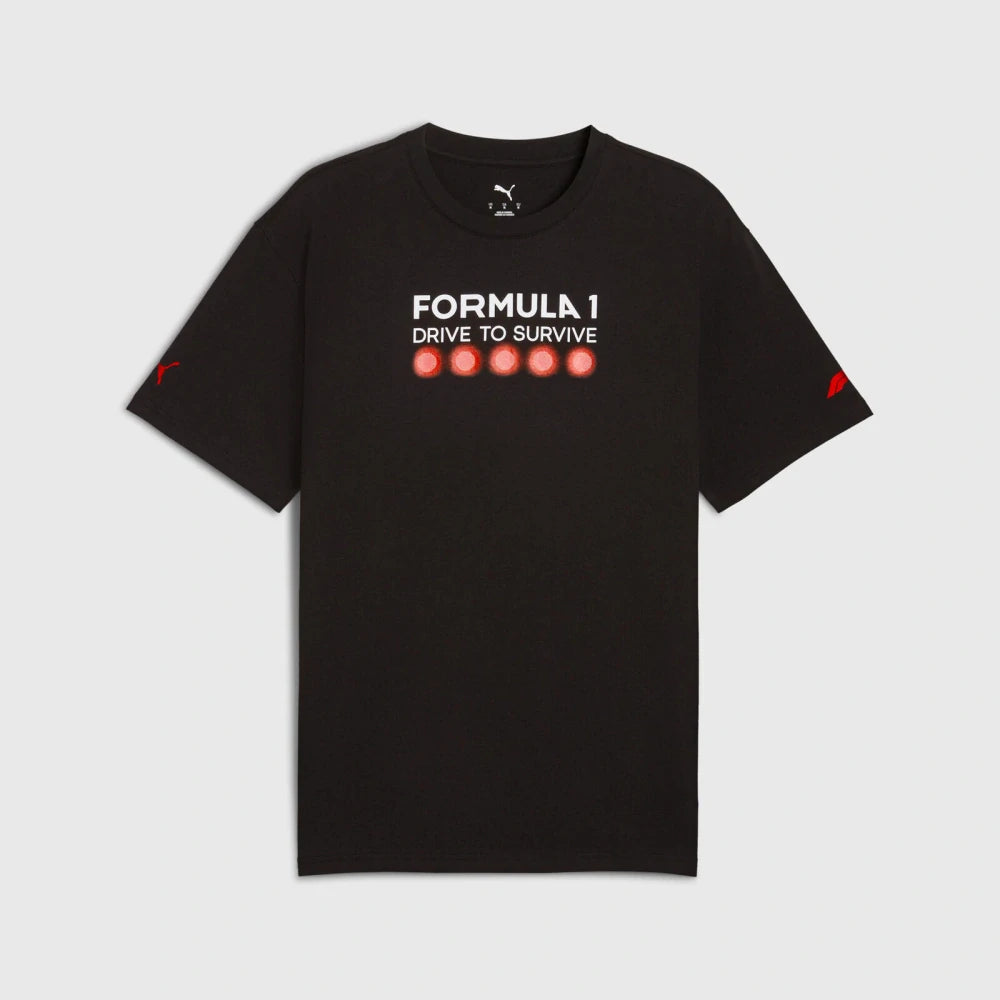 Puma F1 Drive to Survive Oversized T-Shirt – Schwarz