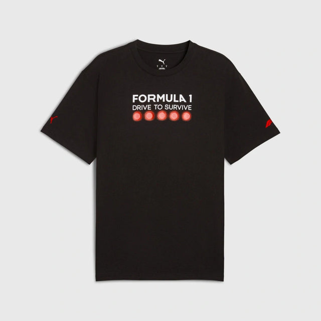 Puma F1 Drive to Survive Oversized T-Shirt – Schwarz