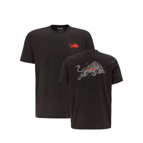 Red Bull Ring Freizeit-T-Shirt ECLIPSE schwarz mit RRI-Motiv