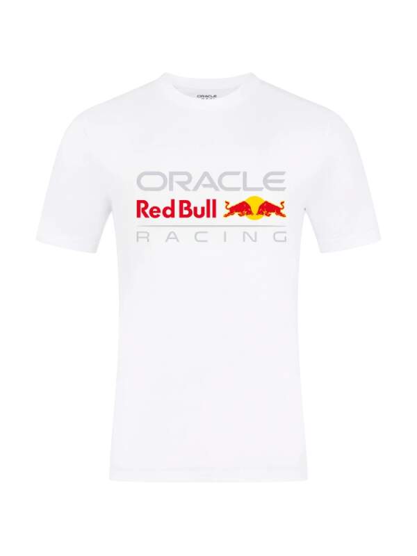 Oracle Red Bull Racing CORE casual T-shirt with logo white