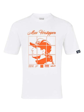 Oracle Red Bull Racing T-shirt - Max Verstappen MV1, white