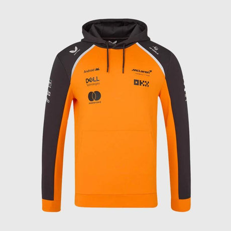 McLaren F1 Team-Hoodie mit Sponsorenlogos